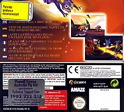 Image n° 2 - boxback : Legend of Spyro - The Eternal Night, The